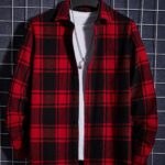 Hypemode Men Plaid Shirt Without Tee