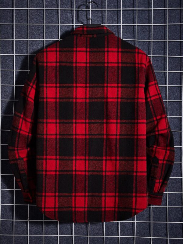 Hypemode Men Plaid Shirt Without Tee