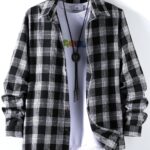 Hypemode Men Plaid Button Up Shirt