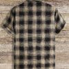 Homme Men Plaid Print Shirt Without Tee